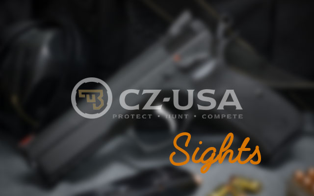 CZ P-01 sights